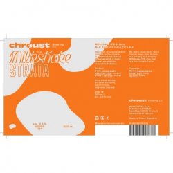 Chroust Milkshake Strata Chroust Milkshake Strata