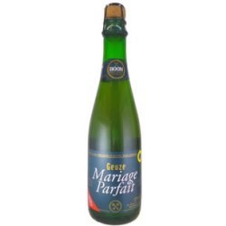 Boon Geuze Mariage Parfait 2019 375mL ABV 8.0%  Belgium Beer - Hopshop