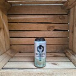 Moersleutel Craft Brewery Barcode: Silver & Aquamarine