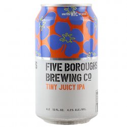 Five Boroughs Tiny Juicy Hazy IPA - CraftShack