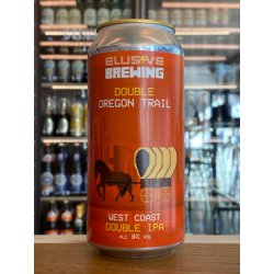 Elusive  Double Oregon Trail  West Coast DIPA - Clapton Craft