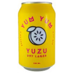 Duncan's Yum Yum Yuzu Dry Lager 330mL ABV 4.7%  New Zealand Craft Beer - Hopshop