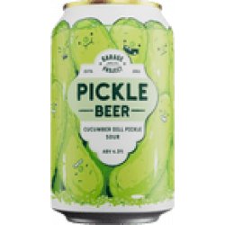 Garage Project Pickle Beer Cucumber Dill Pickle Sour 330mL ABV 4.3%  New Zealand Craft Beer - Hopshop