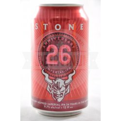 Stone Brewing 26th Anniversary Imperial IPA