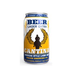 Cerveza Cantina Lager 0.3 L - Bebidash