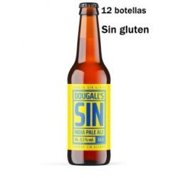 Cervezas Dougall's SIN IPA sin alcohol sin gluten 12x33cl - MilCervezas