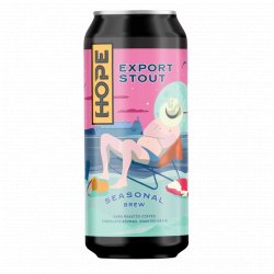 Hope- Export Stout Seasonal Brew 2024 7.5% ABV 440ml Can - Martins Off Licence