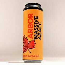 Arbor - Massive Azacc - 5.4% Azacca Pale - 568ml Can - The Triangle