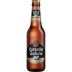 Cerveza Estrella Galicia 0,0 Tostada Botellín 25cl Caja 24 u. - 1898 Drinks Boutique