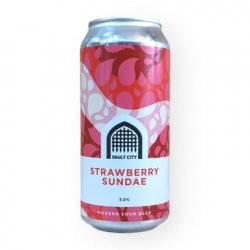 VAULT CITY  STRAWBERRY SUNDAE  5% - Fuggles Bottle Shop