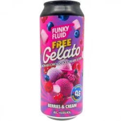 Funky Fluid Free Gelato: Berries & Cream Funky Fluid Free Gelato: Berries & Cream