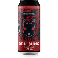 Mad Squirrel - DDH Sumo - Pale Ale - 4.7% - 440ml Can - MK Biergarten