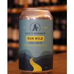 ATHLETIC BREWING CO RUN WILD IPA (ALCOHOL FREE) - Otherworld Brewing ( antigua duplicada)