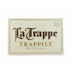 La Trappe Schildje metalen bord - Kloosterwinkel - La Trappe