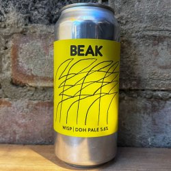 Beak Wisp DDH Pale 5.6% (440ml) - Caps and Taps