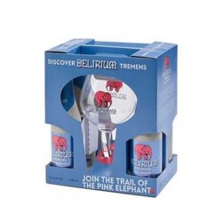 Delirium Tremens 4X33cl & Glass Gift Set 7% - The Crú - The Beer Club