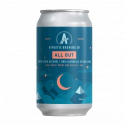 Athletic Brewing - All Out - Stout - UpsideDrinks