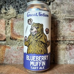 Great Notion Blueberry Muffin Sour 6% (473ml) - Caps and Taps