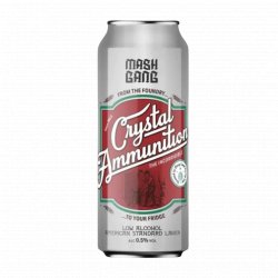 Mash Gang - Crystal Ammunition - American Lager - UpsideDrinks