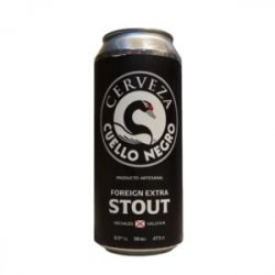 Cuello Negro  Foreign Extra Stout  473cc - Barbudo Growler