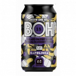 Mister B Brewery BOH 18 Gelato Pastry Sour W/banana Blueberry Tonka