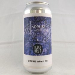 Arpus Brewing Co Ārpus x Blech Brut DDH NZ Wheat IPA    THTBBE 0623 - Gedeelde Vreugde