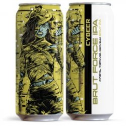 Cybeer Lab Brut Force IPA - Central da Cerveja