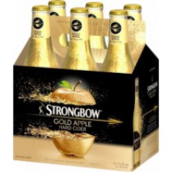Strongbow Gold Apple Cider 12oz 6pk Btl - Luekens Wine & Spirits