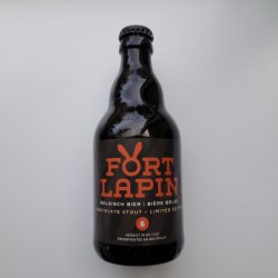 Fort Lapin 6 - Chocolate Stout - 330ml - 6% - GUN Speciaalbieren