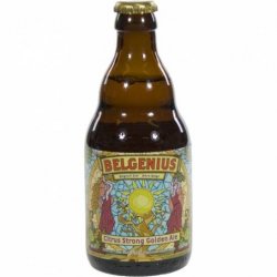 Belgenius Citrus Strong Golden Ale  Blond  33 cl  Fles - Drinksstore