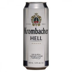 Krombacher Hell  50 cl Can - The Vinery Fine Wine & Spirits