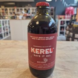 VBDCK  Kerel Rye High (Rye Wine) - Het Biermeisje