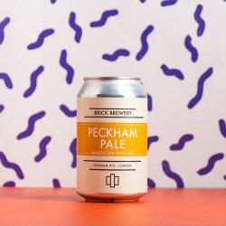 Brick Brewery  Peckham Pale Ale  4.5% 330ml Can - All Good Beer