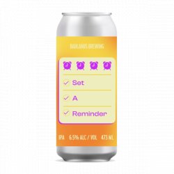 Badlands Brewing Set A Reminder (2023) - Craft Central