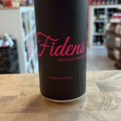 Fidens Brewing Co Gratitude & Progress Fidens Brewing Co Gratitude & Progress
