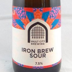 Vault City Brewing Iron Brew Sour (2021)    THTBBE 1222 - Gedeelde Vreugde