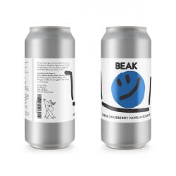 Beak - Shrug - 7% Blueberry, Black Cherry & Vanilla Sour - 440ml Can - The Triangle