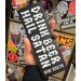 Black Iris Bumper Sticker 