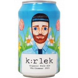 Mikkeller - K:rlek Organic Pale Ale 4.7% ABV 330ml Can - Martins Off Licence