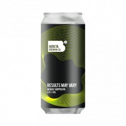 Bereta Brewing Co. Results May Vary