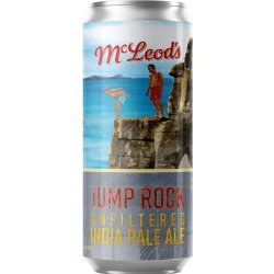 Mcleods Jump Rock Unfiltered IPA 440ml BB 300424 - The Beer Cellar