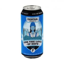 Frontaal Brewing Co. - For the Love of Hops Cyan - Bierloods22