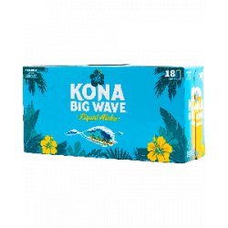 Kona Brewing Company Kona Big Wave 18pk Can - Half Time