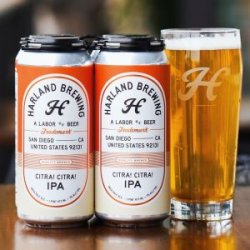 Harland Citra Citra IPA 16oz can - Bine & Vine