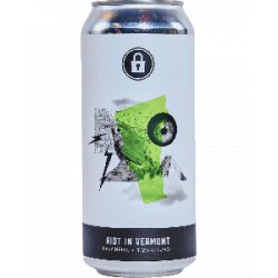 Prison City Brewing Company Riot In Vermont - Half Time