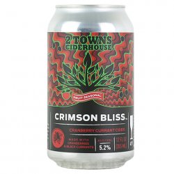 2 Towns Ciderhouse Crimson Bliss