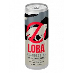 Loba Clandestina Lager Lata 355 ml - La Belga