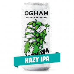 Ogham Hazy IPA 6,2% 44cl. - La Domadora y el León