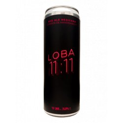 Loba Aniversario 11:11 Red Ale Lata 355 ml - La Belga