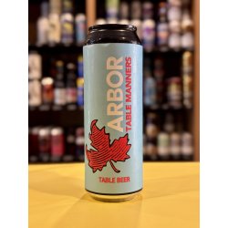 Arbor Ales Table Manners